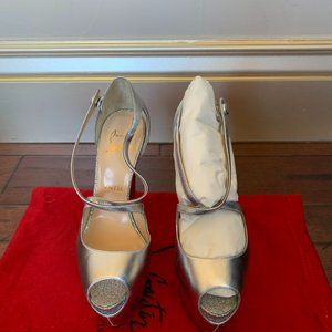 Silver Louboutins